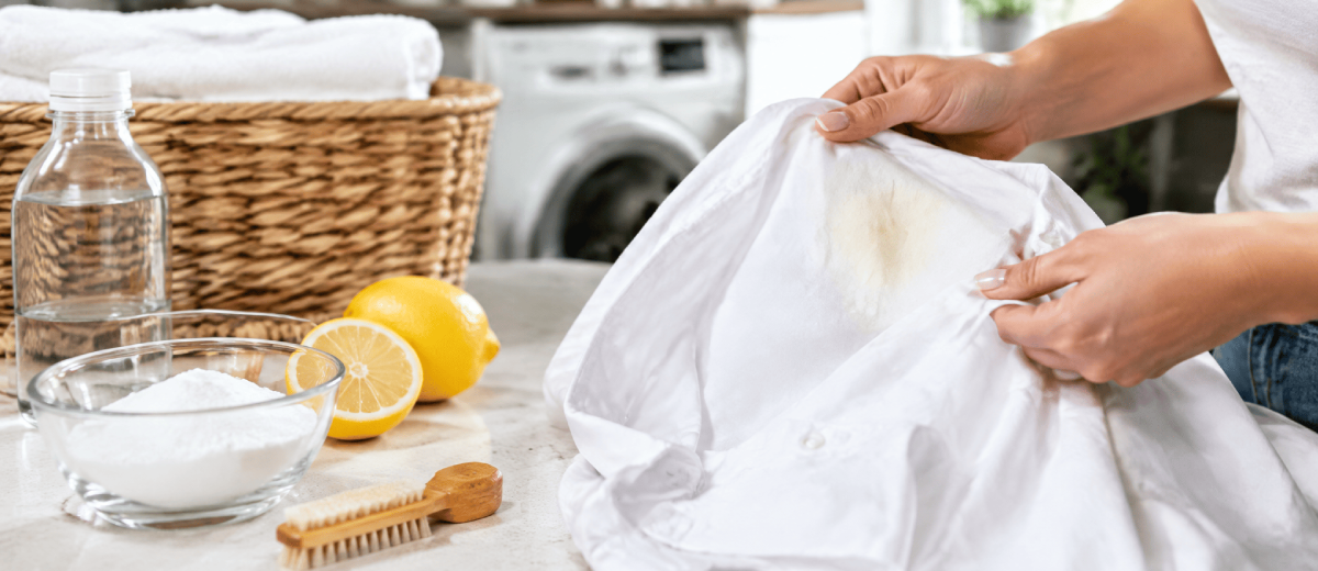 Os métodos mais seguros para tirar amarelado de roupas | Casa Sem Perrengue