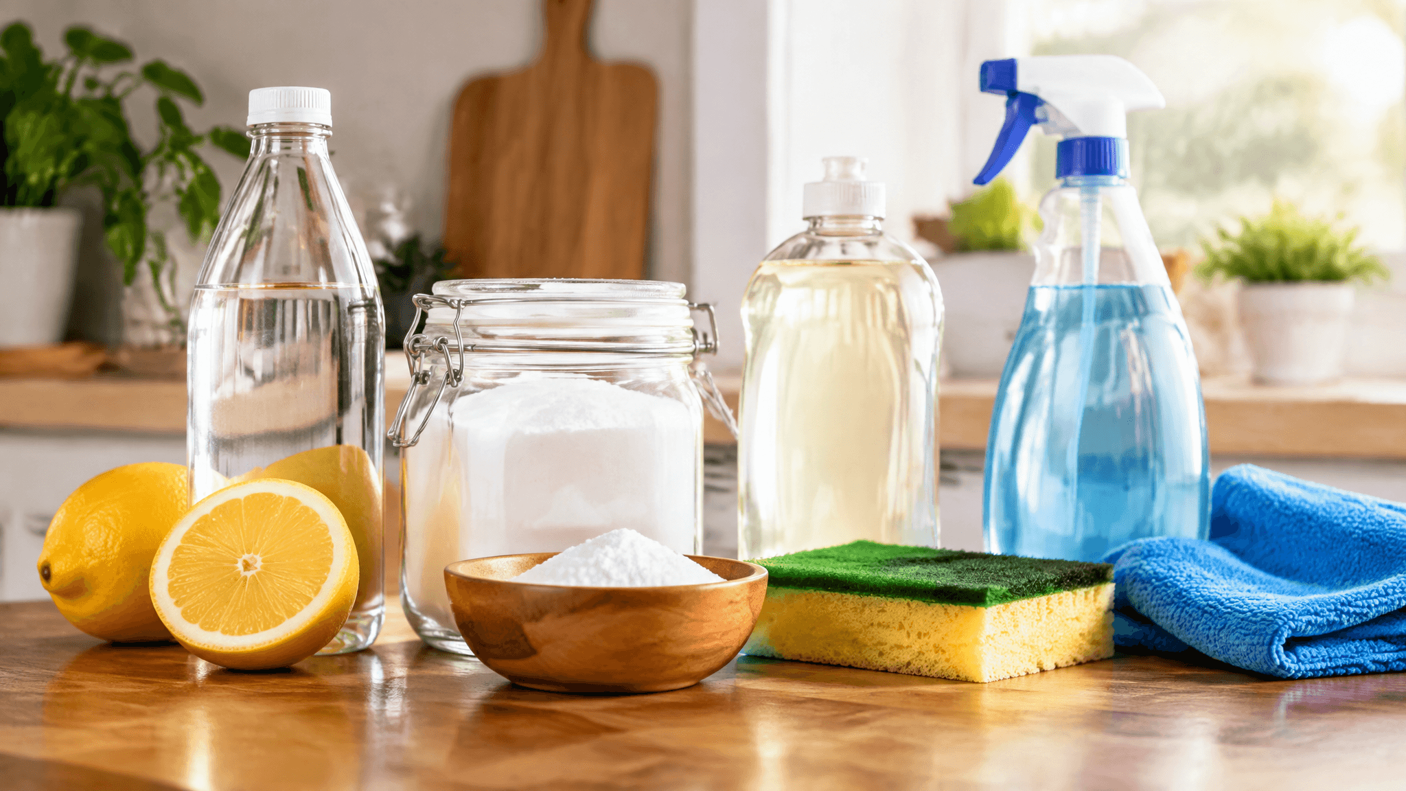 Os ingredientes básicos da limpeza caseira | Casa Sem Perrengue