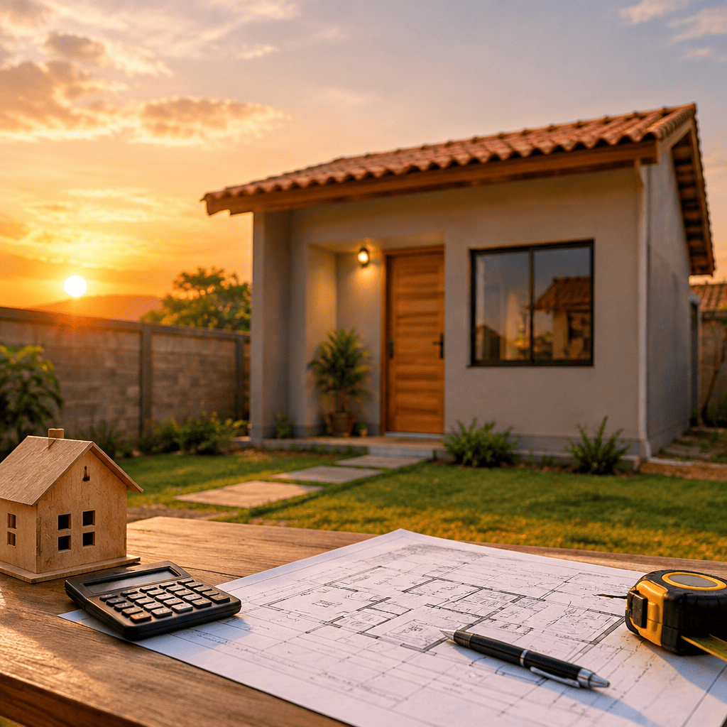 destacada - Como Montar uma Casa do Zero com Orçamento Apertado | Casa Sem Perrengue