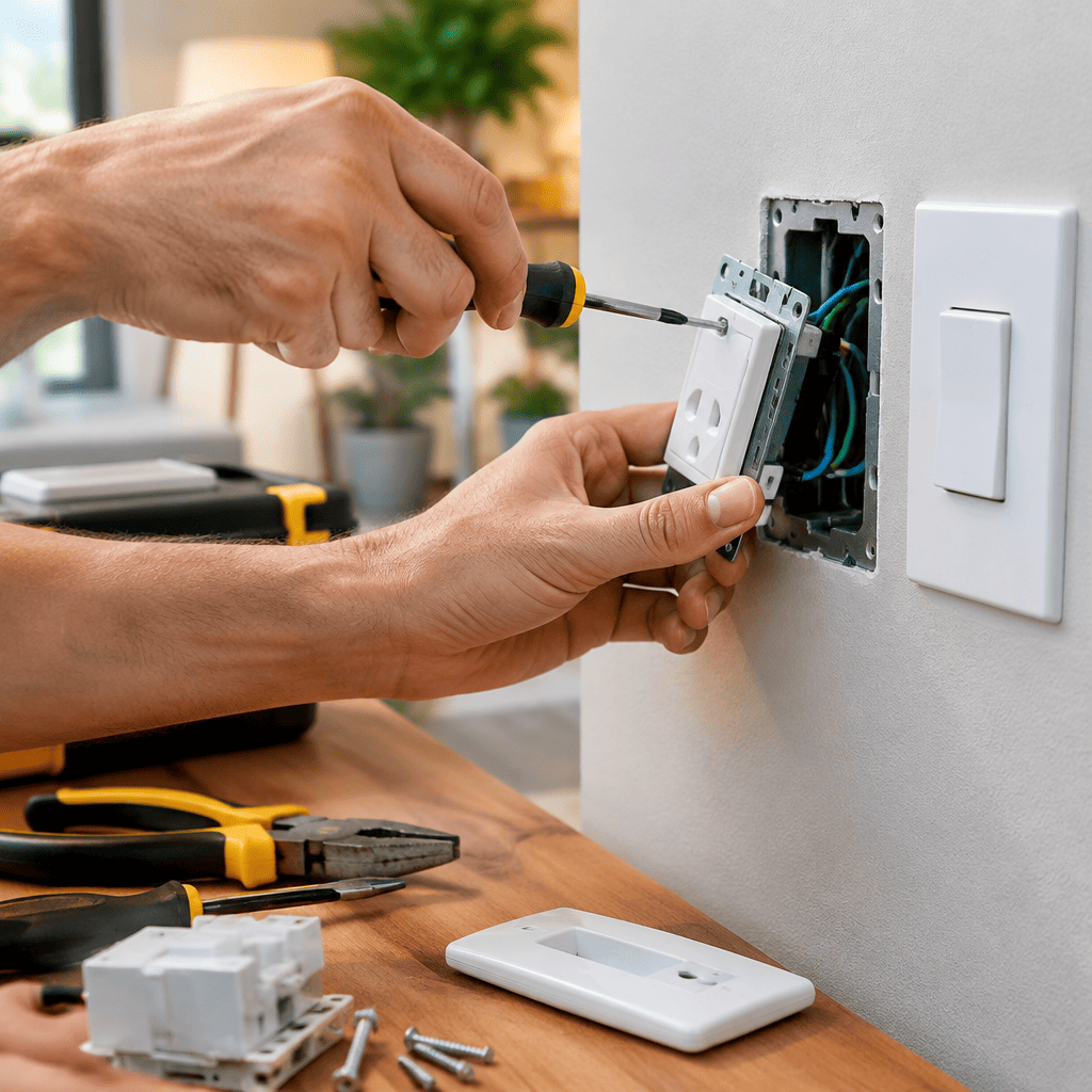 destacada - Como Trocar Tomada e Interruptor com Segurança | Casa Sem Perrengue