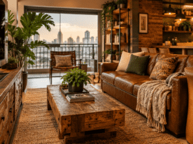 Imagem destacada | Decoração Rústica para Apartamentos