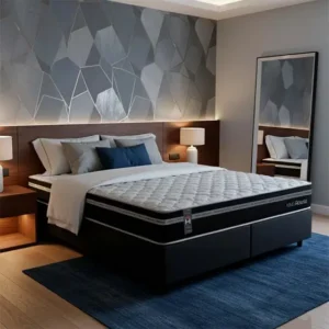 Conjunto Cama Box King Size Durham | principal | Casa Sem Perrengue