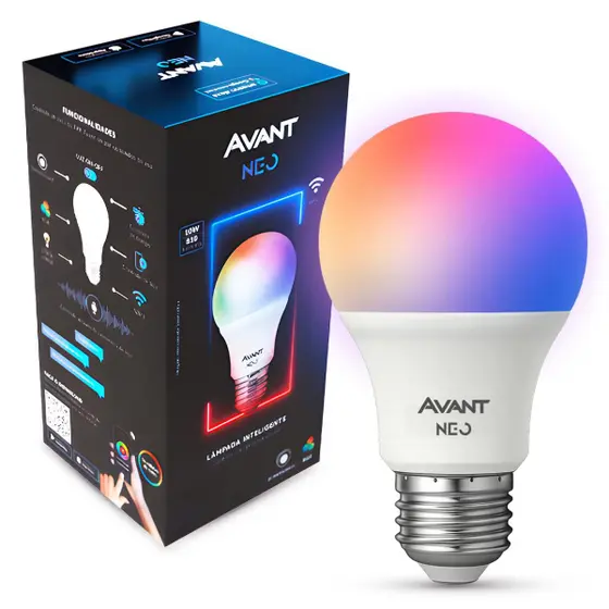 Lâmpada  Inteligente WiFi RGB